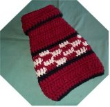 Doggie Sweater - Here is a pattern for a crocheted doggy sweater